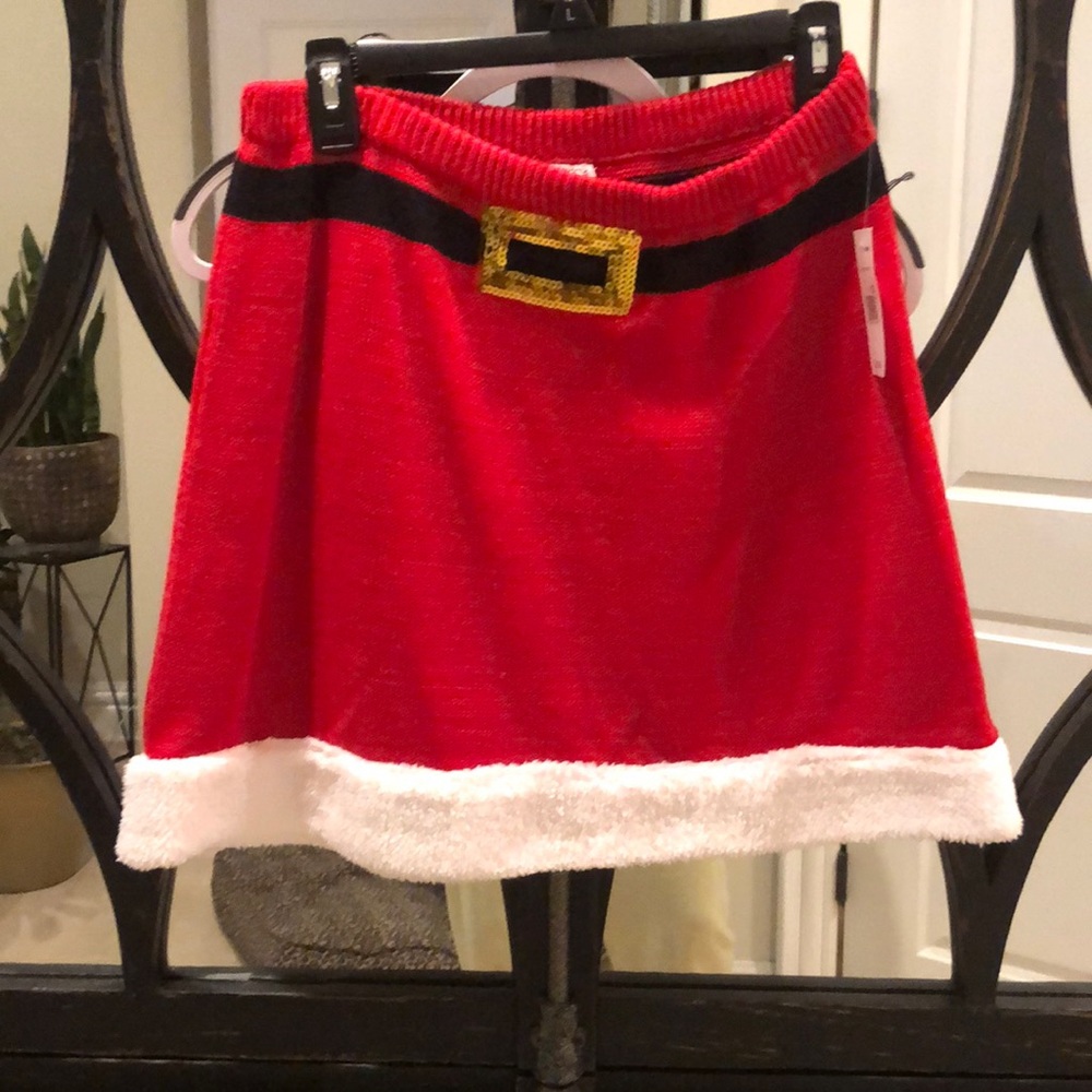 Santa sweater skirt 🎅